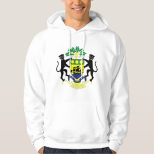 Veste À Capuche Manteau du Gabon des bras GA