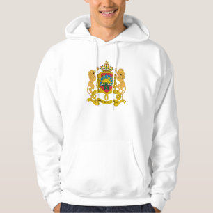 Veste À Capuche Manteau officiel du Maroc de symbole d'héraldique