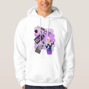VESTE À CAPUCHE MAQUILLAJE