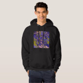 Veste À Capuche Marbre Radioactif (Devant entier)