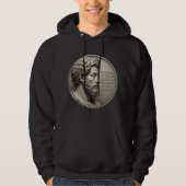 Veste À Capuche Marcus Aurelius Stoic Quote Hoodie (Devant)