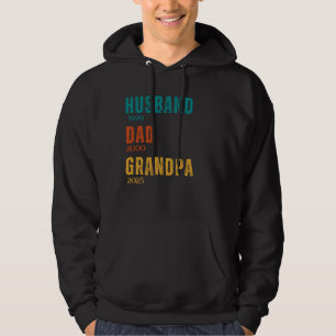 Veste À Capuche Mari papa grand-père Customisé Année Retro Personn