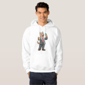 Veste À Capuche Marié chien Alliance (Devant entier)