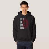 Veste À Capuche Maroc C'est Dans Mon ADN Empreinte De Marocains Ma (Devant entier)