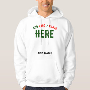 VESTE À CAPUCHE MARQUE BLANCHE MODERNE ET PERSONNALISABLE VÉRIFIÉE