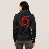 VESTE À CAPUCHE MARQUE DU DIABLE (Dos entier)