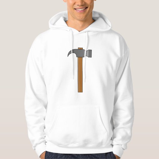 Veste À Capuche Marteau à griffe de dessin animé (Devant)