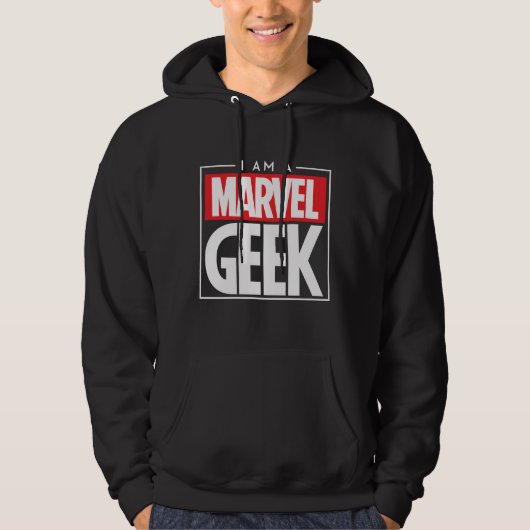 Veste À Capuche Marvel Geek (Devant)
