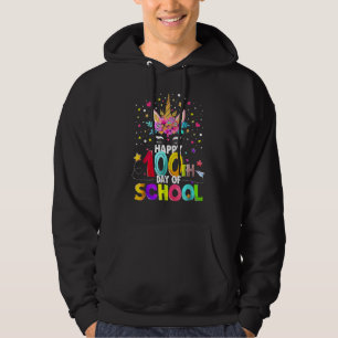 Veste À Capuche Masque de licorne pour la 100e journée d'école vir