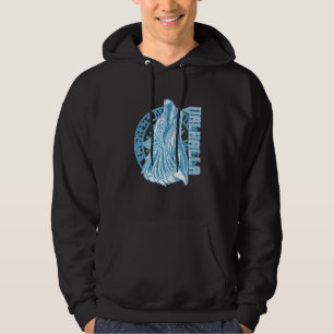 Veste À Capuche Masque Valhalla Wolf Odin Runes Norse Compass Viki