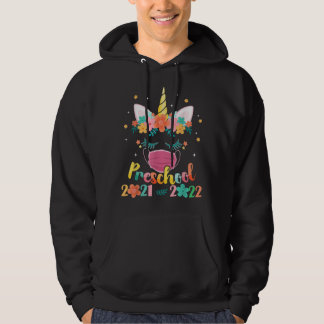Veste À Capuche Masque Visage Unicorne Cute Preschool 2021 2022 Re