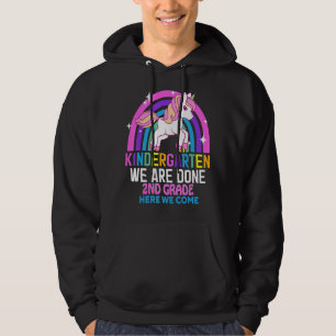 Veste À Capuche maternelle Nous sommes fait 2e année Unicorn Gradu