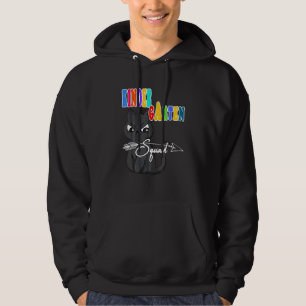 Veste À Capuche Maternelle Squad Retour École Visage De Chat En C