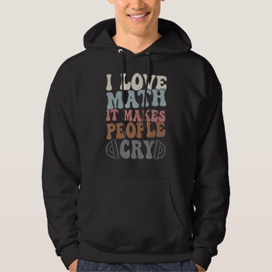 Veste À Capuche Math Appareils Pour Math Mathématiques Geek (Devant)