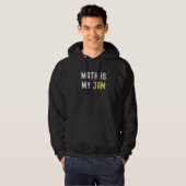 Veste À Capuche Math Est Mon Jam Retour À L'École Math Enseignant  (Devant entier)