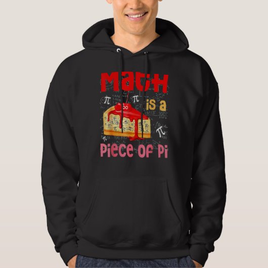 Veste À Capuche Math Est Une Pièce De Pie Math Pi Day Enfants Étud (Devant)