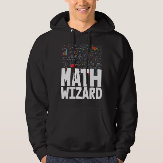 Veste À Capuche Math Wizard Toddler Mathletics Anniversaire (Devant)