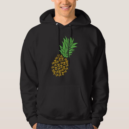 Veste À Capuche Mathématiques d'ananas Mathématicien Mathématiques (Devant)