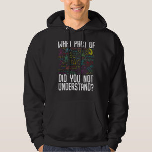 Veste À Capuche Mathématiques Quelle Partie De N'Avez-Vous Pas Com