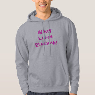 Veste À Capuche Matty aime Elizabeth !