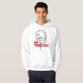 Veste À Capuche Mauvais visage de tisonnier (Devant entier)