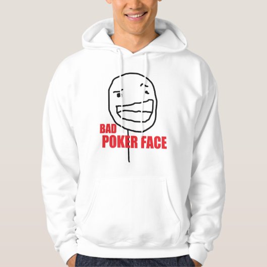 Veste À Capuche Mauvais visage de tisonnier (Devant)