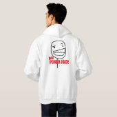 Veste À Capuche Mauvais visage de tisonnier (Dos entier)