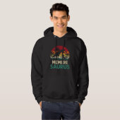 Veste À Capuche mb Memere Saurus Dino Fête des Pères Mère (Devant entier)