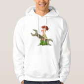 Veste À Capuche Mécanicien Clé à écrou géante (Devant)