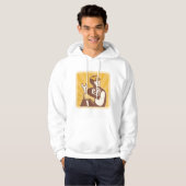 Veste À Capuche Mécanicien Rétro Avec Clé (Devant entier)