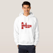 VESTE À CAPUCHE MED TECH MICROSCOPE SYRINGE (TECHNOLOGUE MÉDICALE) (Devant entier)