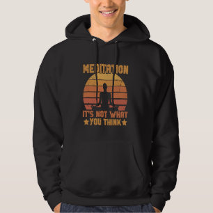 Veste À Capuche Méditation Itu2019s Pas ce que vous pensez Méditat