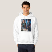 Veste À Capuche Méduse marine 🪼 (Devant entier)