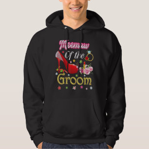Veste À Capuche Meemaw Du Groom Joyeux Mariage Flower Chaussure ro