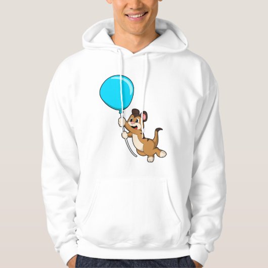 Veste À Capuche Meerkat avec ballon (Devant)