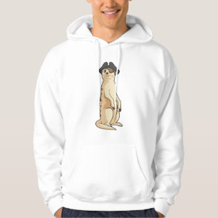 Veste À Capuche Meerkat comme Pirate avec casquette pirate