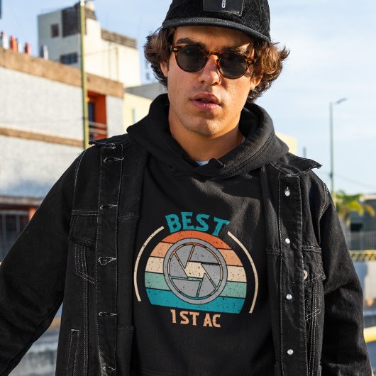 Veste À Capuche Meilleur 1er AC - Assistant Caméra rétro