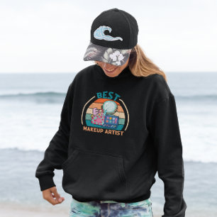 Veste À Capuche Meilleur artiste de maquillage - Retro