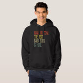 Veste À Capuche Meilleur Baba jamais (Devant entier)