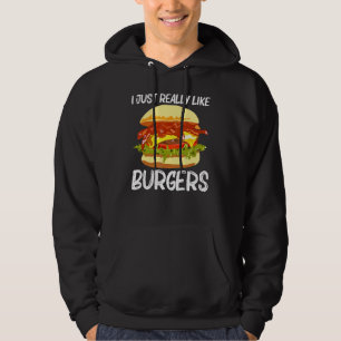 Veste À Capuche Meilleur Burger Design Pour Hommes Femmes Hamburge