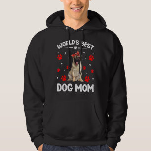 Veste À Capuche Meilleur Carlin au monde Chien Maman Fête des Mère