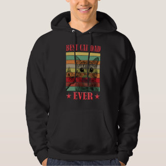 Veste À Capuche Meilleur Chat Papa Jamais Chat Papa Père Fête 9