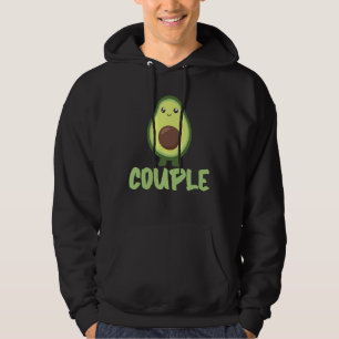 Veste À Capuche Meilleur couple Avocado Couple Meilleur demi-femme