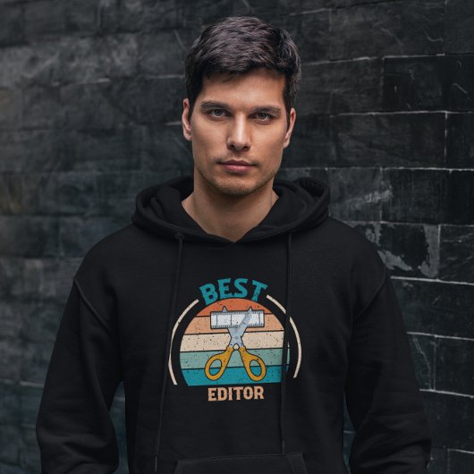 Veste À Capuche Meilleur éditeur - Retro