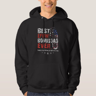 Veste À Capuche Meilleur Effin Bonus Papa Merci Jamais D'Avoir Mon