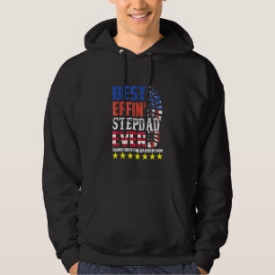 Veste À Capuche Meilleur Effin Étape Papa Merci Jamais Pour Avoir