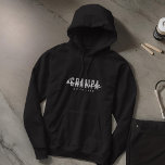 Veste À Capuche Meilleur Grampa depuis 20XX Moderne Simple Preppy<br><div class="desc">Ce design simple et moderne est composé de la typographie de san serif.</div>