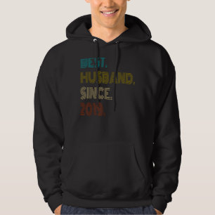 Veste À Capuche Meilleur Mari Homme Depuis 2019 Couples Vintages M