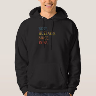 Veste À Capuche Meilleur Mari Rétro depuis 1997 25ème Mariage Aniv