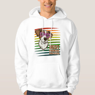 Veste À Capuche Meilleur Papa Frenchie Drôle Cadeau pour Amoureux